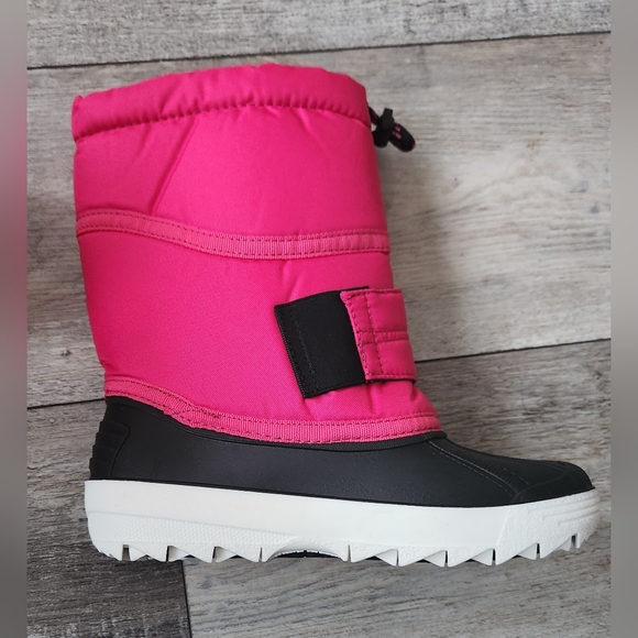 Pajar Made In Italy Fuchsia Little Girl's Snow Boots - size 2Y - Picture 3 of 13